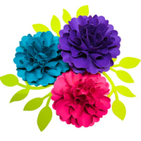 Paloma Flower Die-Cut 3.5"