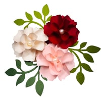 Zenia Flower Die-Cut 3.5"