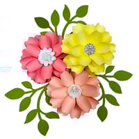 Cherry Blossom Flower Die-Cut 3.5"