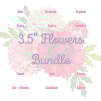 3.5 Flowers Collection- Set of 12