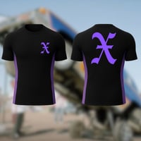 Image 6 of Old English Big X Ranked Rashguard