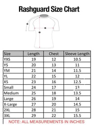 Image 9 of Old English Big X Ranked Rashguard