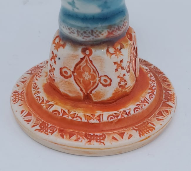 Handcarved Porcelain Elvin Chalice