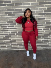 Image 1 of Ruby Red Sweatsuit