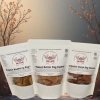 Image 1 of Cookie Bundle – All-Natural Gourmet Dog Treats (3 Bags)
