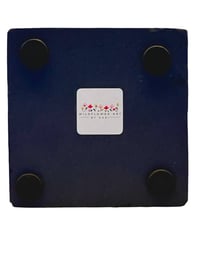 Image 11 of Wildflower Irises Painted Slate Coaster Set