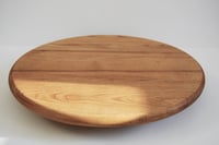 Image 1 of Vintage Oak Lazy Susan