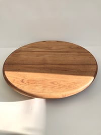 Image 5 of Vintage Oak Lazy Susan