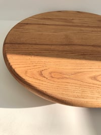 Image 3 of Vintage Oak Lazy Susan
