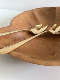 Image 1 of Brass Serving Forks