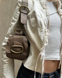 Image 1 of BROWN LEATHER MINI BAG
