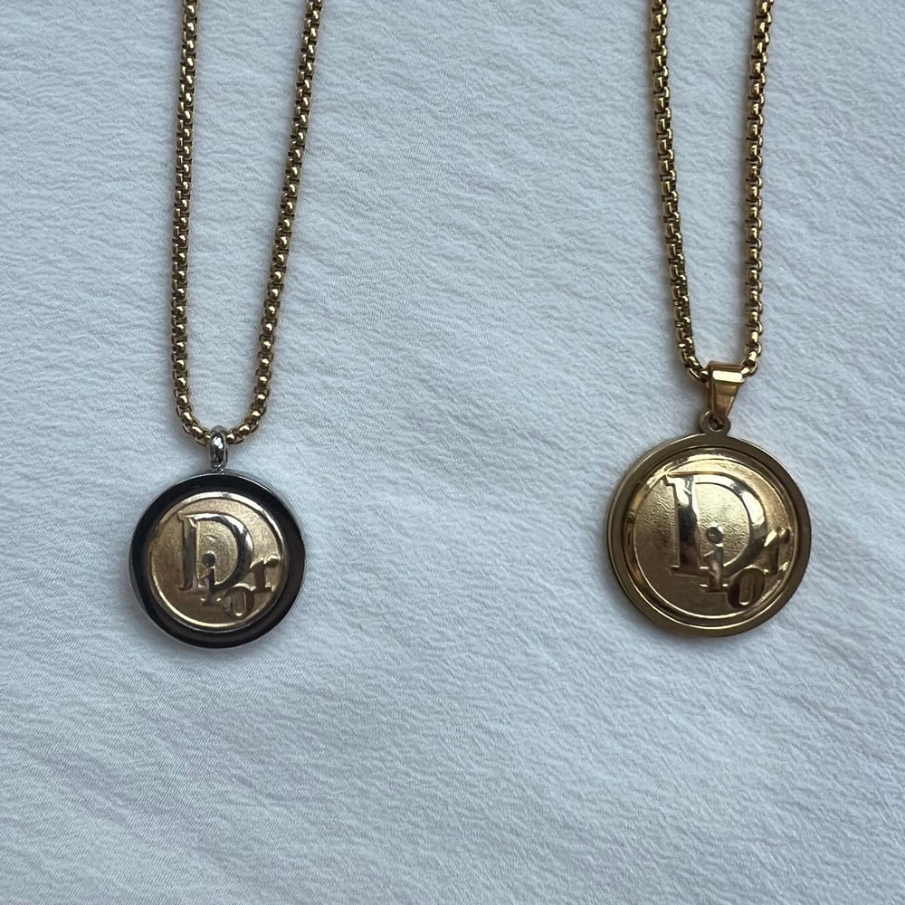 Image of Vintage Dior upcycled pendant