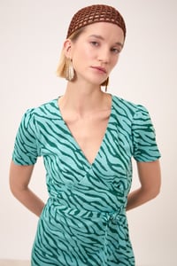 Image 1 of ABITO AGAPE ZEBRA ZAFFIRO