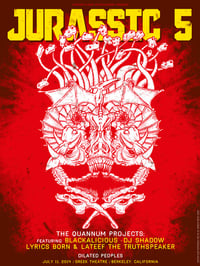 Jurassic 5 2014 Poster