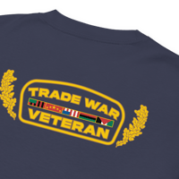 Image 11 of Trade War Veteran 💹📉🎖️ Long Sleeve T-Shirt 🆕