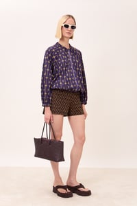 Image 4 of SHORT SIRACUSA EVEREST MARRONE