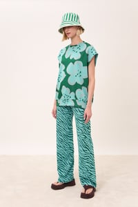 Image 2 of PANTALONE POLINESIA ZEBRA ZAFFIRO