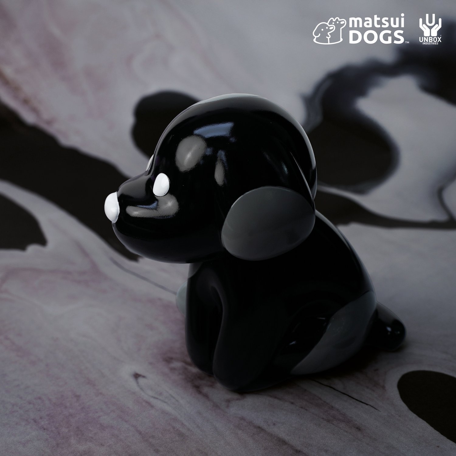 Image of MATSUI DOGS SPLAT!  EDITION (BLACK & WHITE)