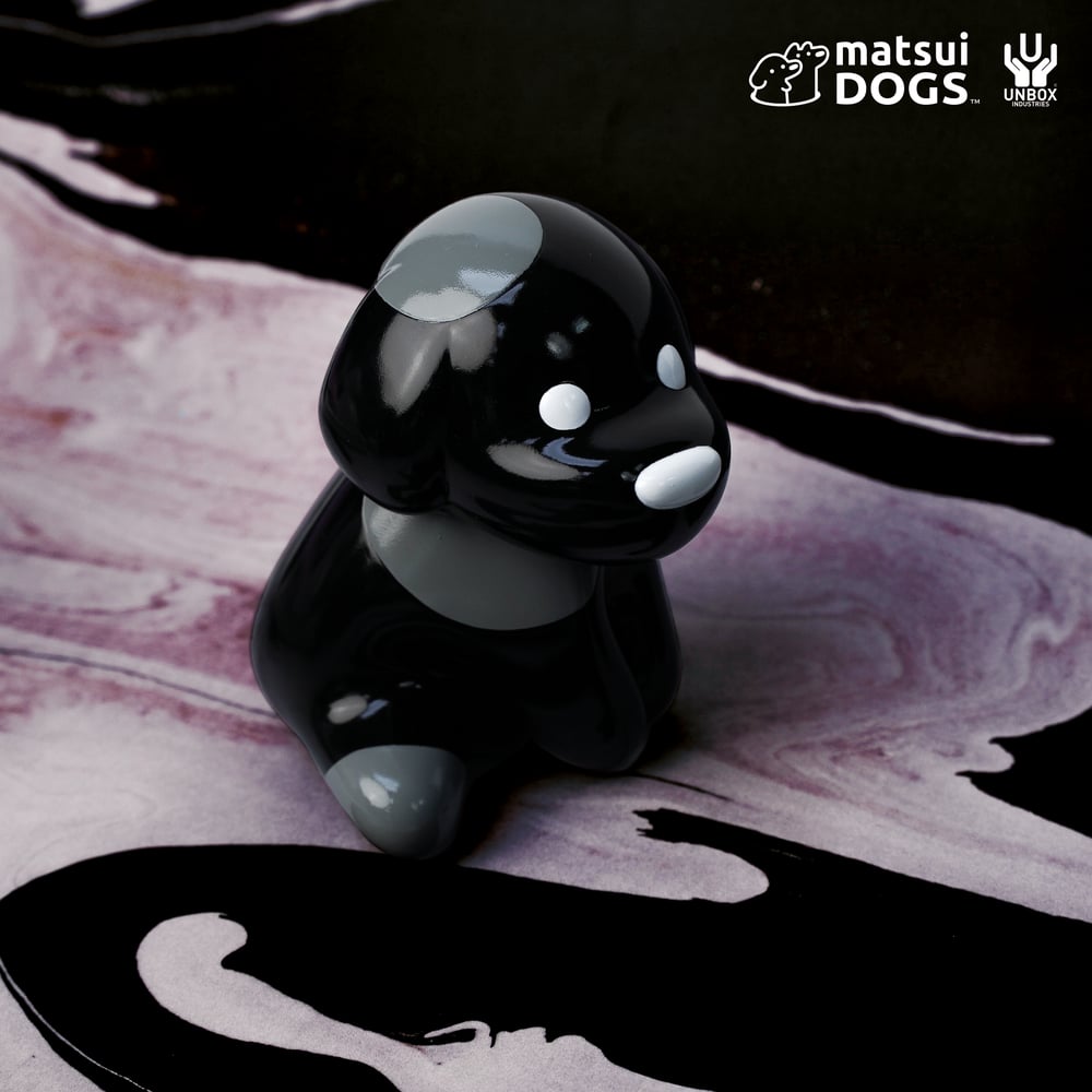 Image of MATSUI DOGS SPLAT!  EDITION (BLACK & WHITE)