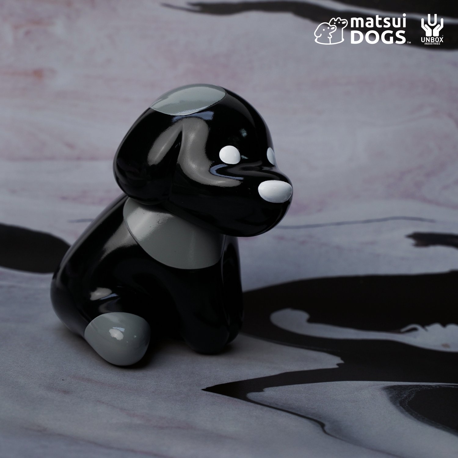 Image of MATSUI DOGS SPLAT!  EDITION (BLACK & WHITE)