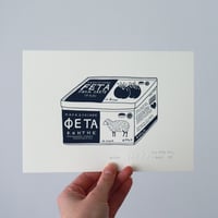 Image 1 of Blue Feta - Original Screenprint