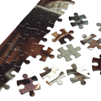 Image 3 of Thug Life Puzzle – 90s Bronx Vibe - Jigsaw puzzle with tin