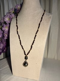 Image 6 of  Garnet & Tahitian Pearl Sautoir 