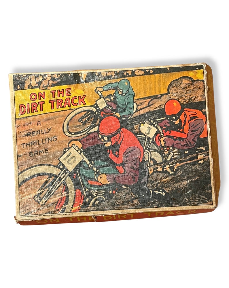Image of On The Dirt Track 1932 Board Game FREE POST