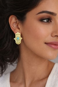 Image 2 of Necklace And Earrings Jewelry Set