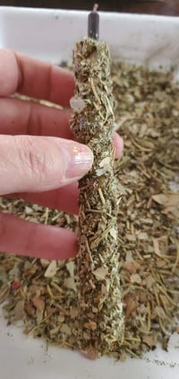 Image 4 of Ritual Candle of Intention for witchcraft spell casting for Love, Money, or Protection