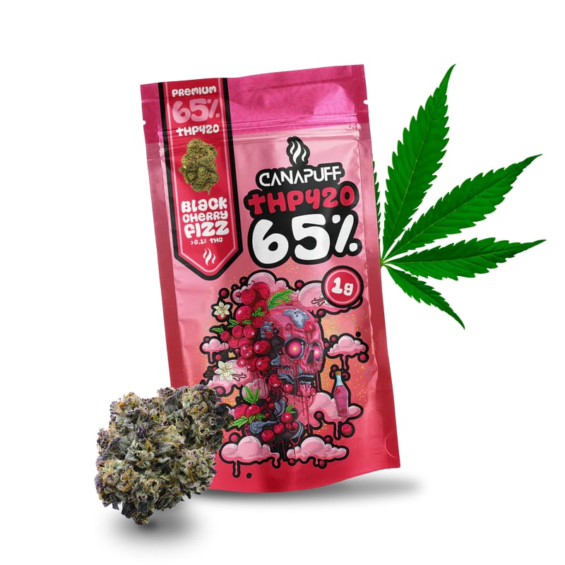 THP420 Cvijeće crne trešnje Fizz 65%  Strong Sativa 1g