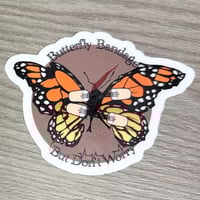 Image 2 of Butterfly Bandage Stickers