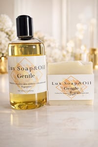 Image 1 of Gentle Soap Bar & Shower Oil 8 oz