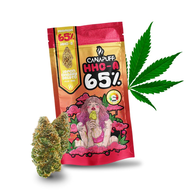HHC-A Flowers Limun i trešnja Gelato 65% Strong Sativa 1g