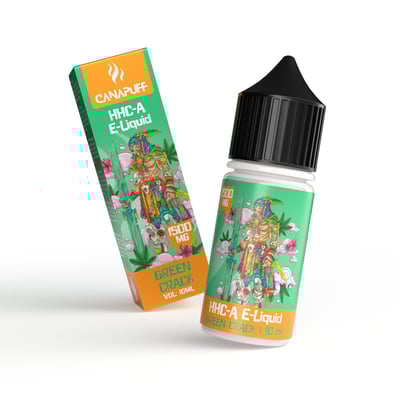 HHC-A tekući zeleni crack 10 ml, Sativa