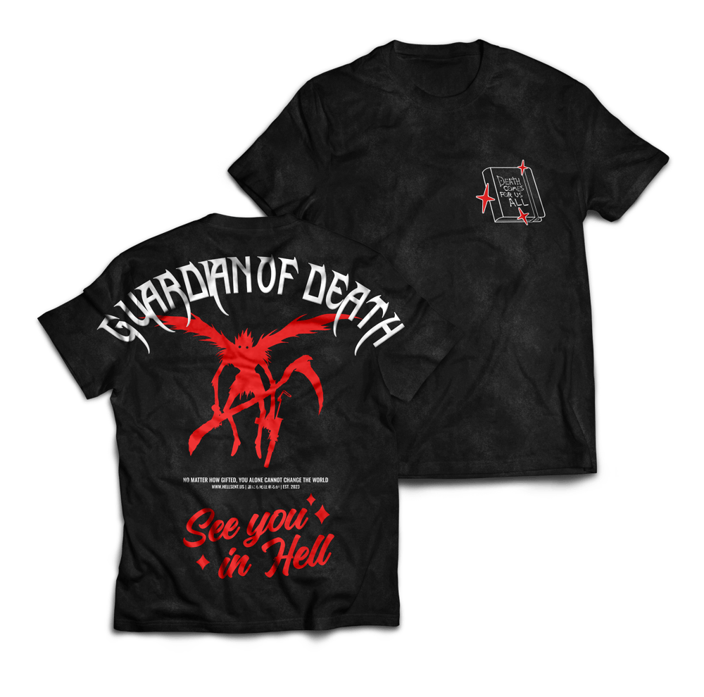 Image of Guardian Of Death Acid Wash Tee