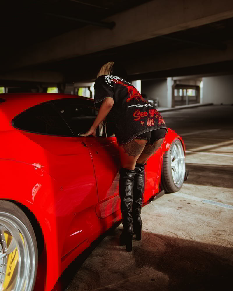 Image of Guardian Of Death Acid Wash Tee