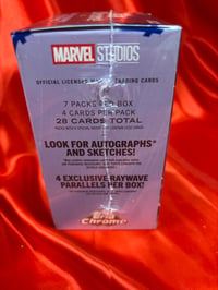 Image 2 of 2025 Marvel Studios Topps Chrome Value Box