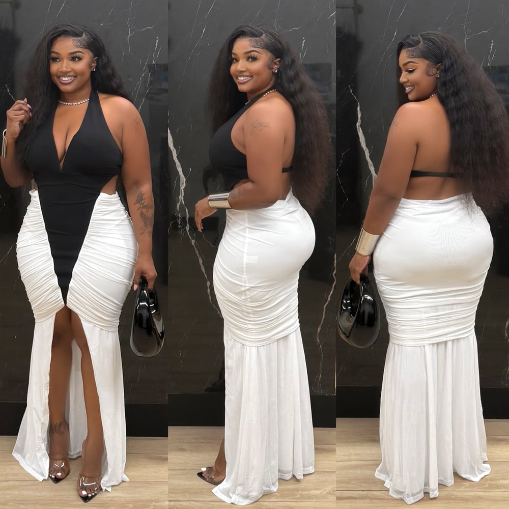 Image of SO SEDUCTIVE DRESS-white 