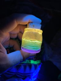 Uv glow jar