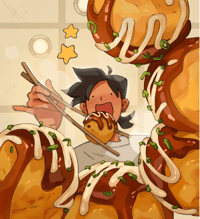 Takoyaki Print
