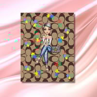 Image 3 of Planner Dashboard Cover - Coa*h Autism Awareness Mom