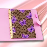 Image 1 of Planner Dashboard Cover - Coa*h Lupus Awareness