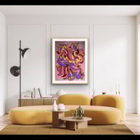 Image 2 of Cousins - 36 x 48" Paint & marker on paper