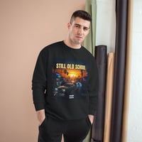 Image 3 of Still Old School Crewneck Sweatshirt — Retro Sunset Los Angeles Graphic