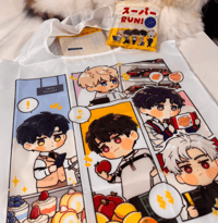 Image 3 of Foldable Ecobag, Block Standees, Sticker Sheets