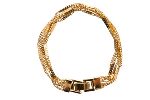 Image of Gourmette 5 rangs /5-Band simple-cuff bracelet