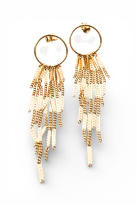 Image 3 of Boucles d'oreilles Longues Waterfall / Long Earing