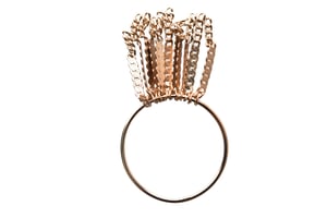 Image of Bague Pompom Waterfall / Pompom Ring