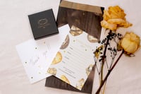 Image 4 of Pendientes Océano, malaquita crisocola